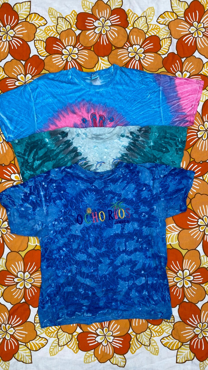 Tie Dye T-shirts - 10kg - Grade A/ B