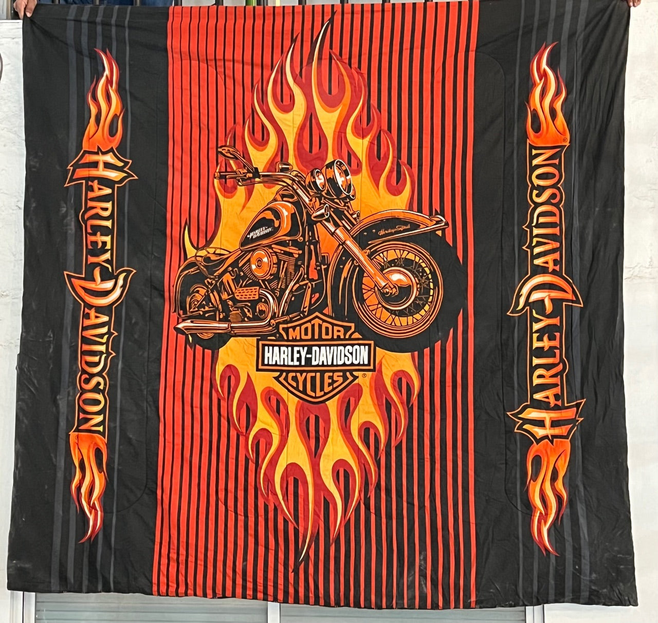 Harley Davidson Blanket - Rare