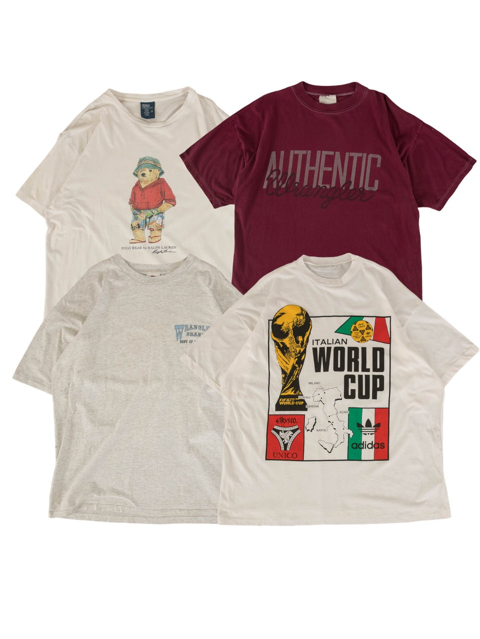 Vintage Branded T-Shirts (20 pcs)