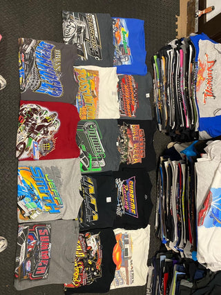 100 NASCAR T-shirts