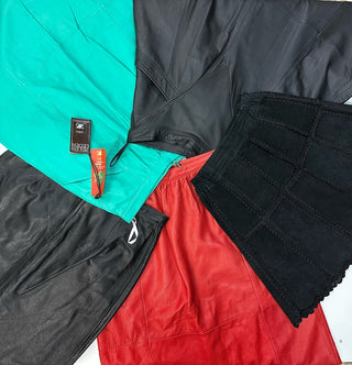 Leather skirts (30 pieces)