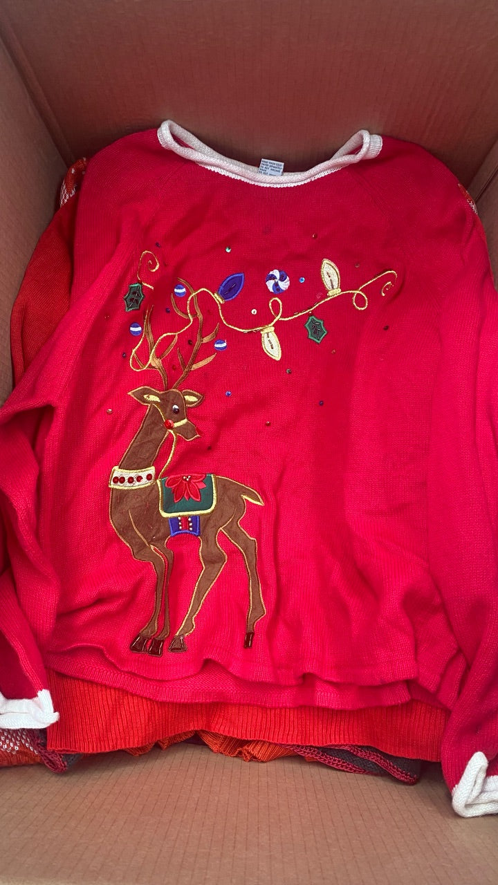 Christmas Jumpers and Knitwear - 10 KG - Grade B