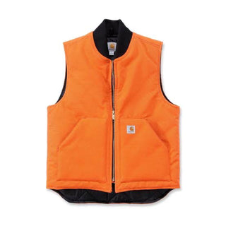 Reworked orange Carhartt vests 20 pieces