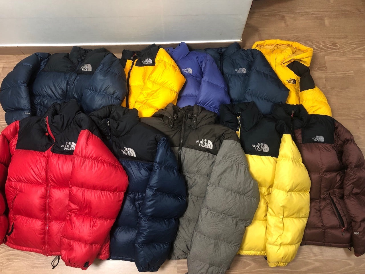 TNF nutpse jackets- 20 pieces