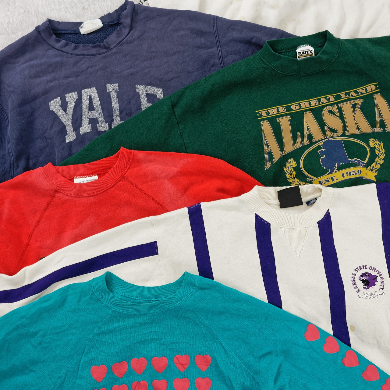 Vintage Crewneck Sweatshirts 100lb Bundle