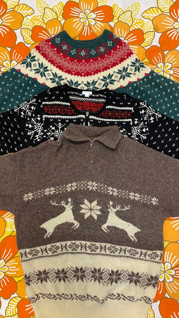 Christmas Jumpers and Knitwear - 10 KG - Grade B