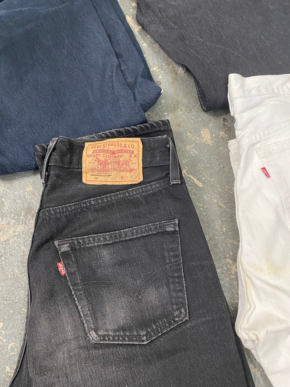 14 pc Levi’s 501 American/Uk/can mix