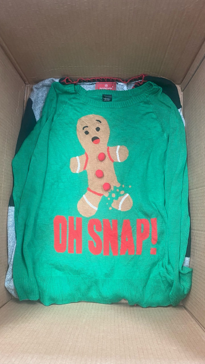 Christmas jumpers and knitwear - 10 piece - Grade A and B (Ungraded)