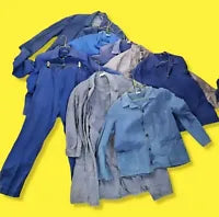 eBay order: French workwear 10-piece bundle