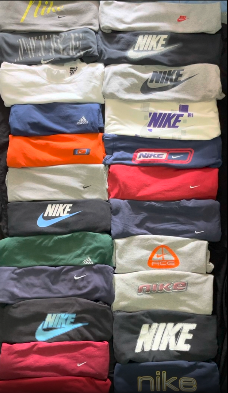 Premium nike biglogo and swoosh & adidas bundle set 24pcs