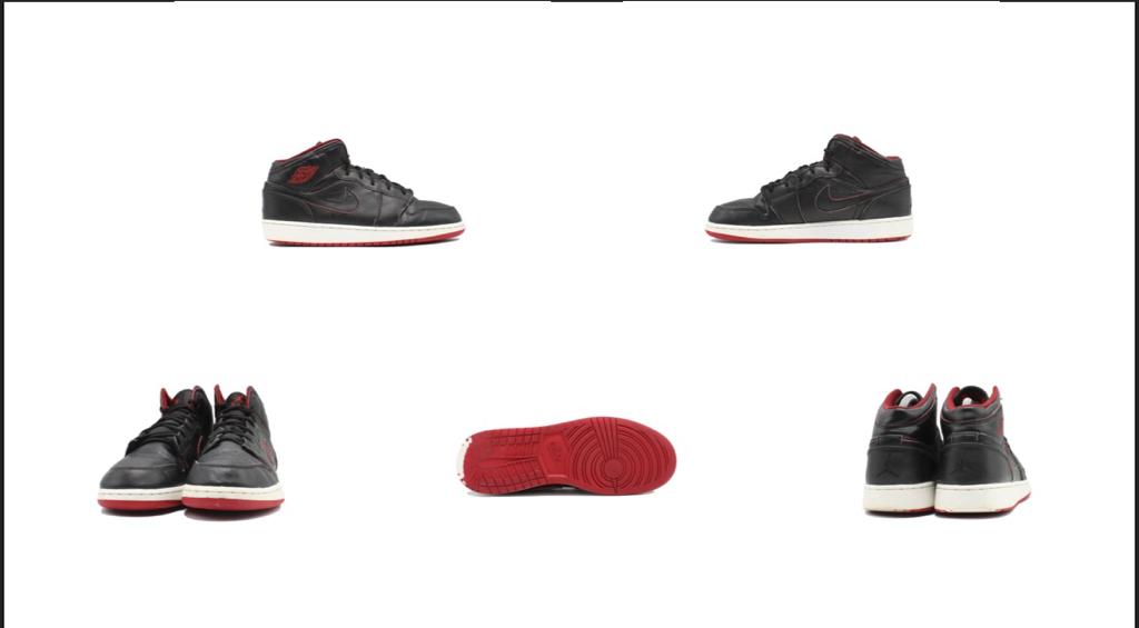 Jordan 1 High Sneakers (13 pieces)
