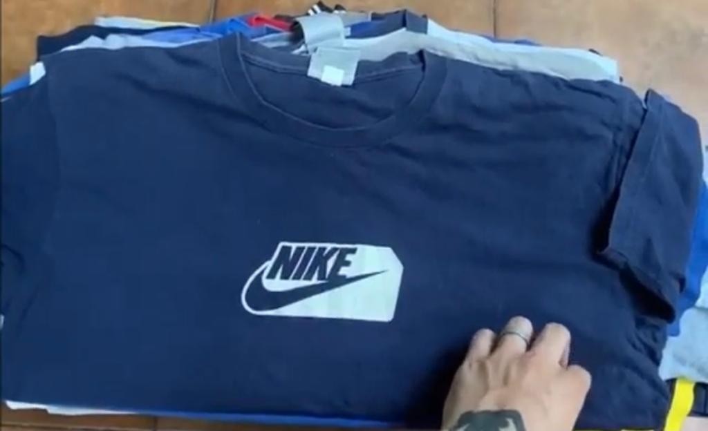 Nike Branded T-shirt- 25 piece bundle