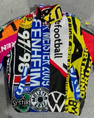 Rework football scarf jackets- 30 piece