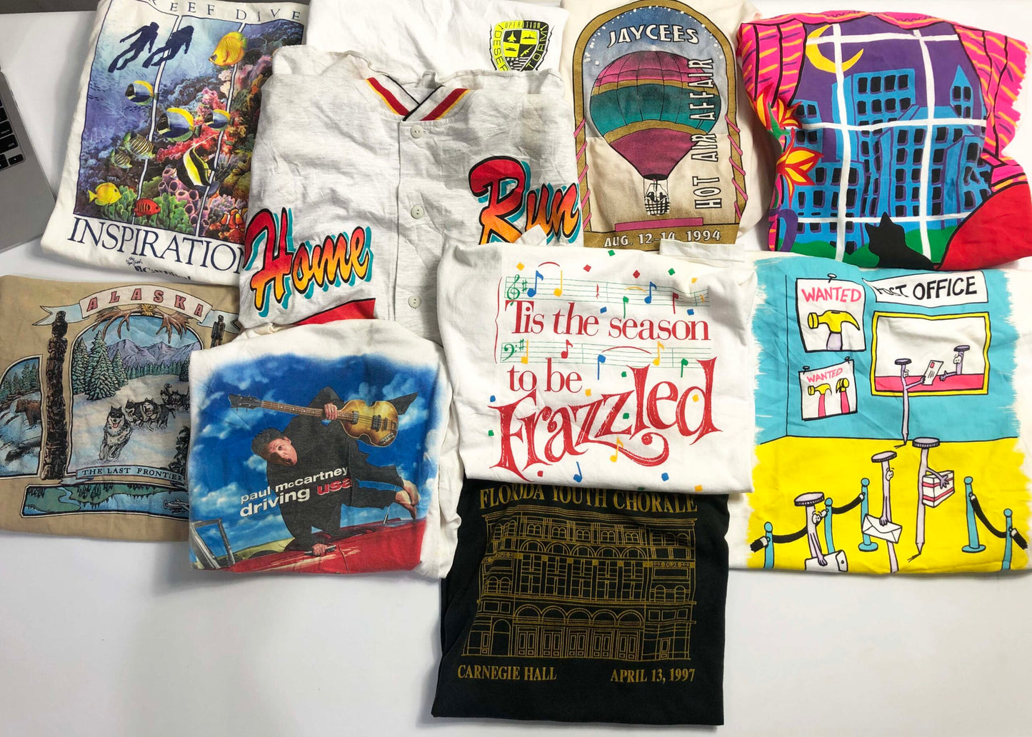 BOX51: Premium souvenir & obscure tshirts wholesale bundle-10 Piece