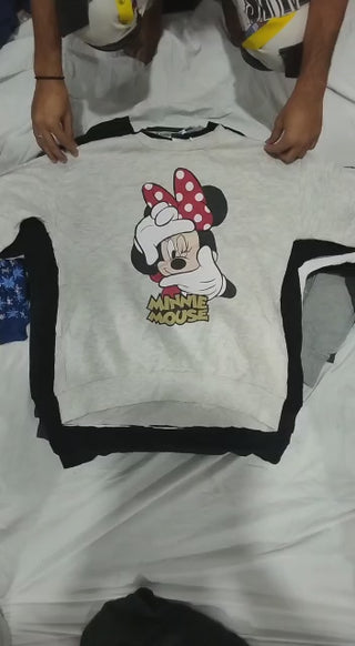 Disney/Pro sports sweatshirts female/boys  100 pieces wholesale bundle