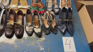 35 pairs vintage ladies shoes 55 euro