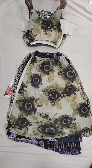 Reworked Blouse and Skirts 20 pcs