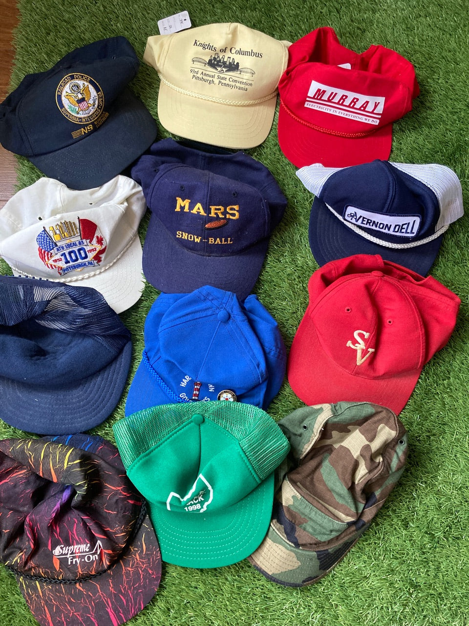 Vintage Trucker Hat Bundle- 12 Pieces
