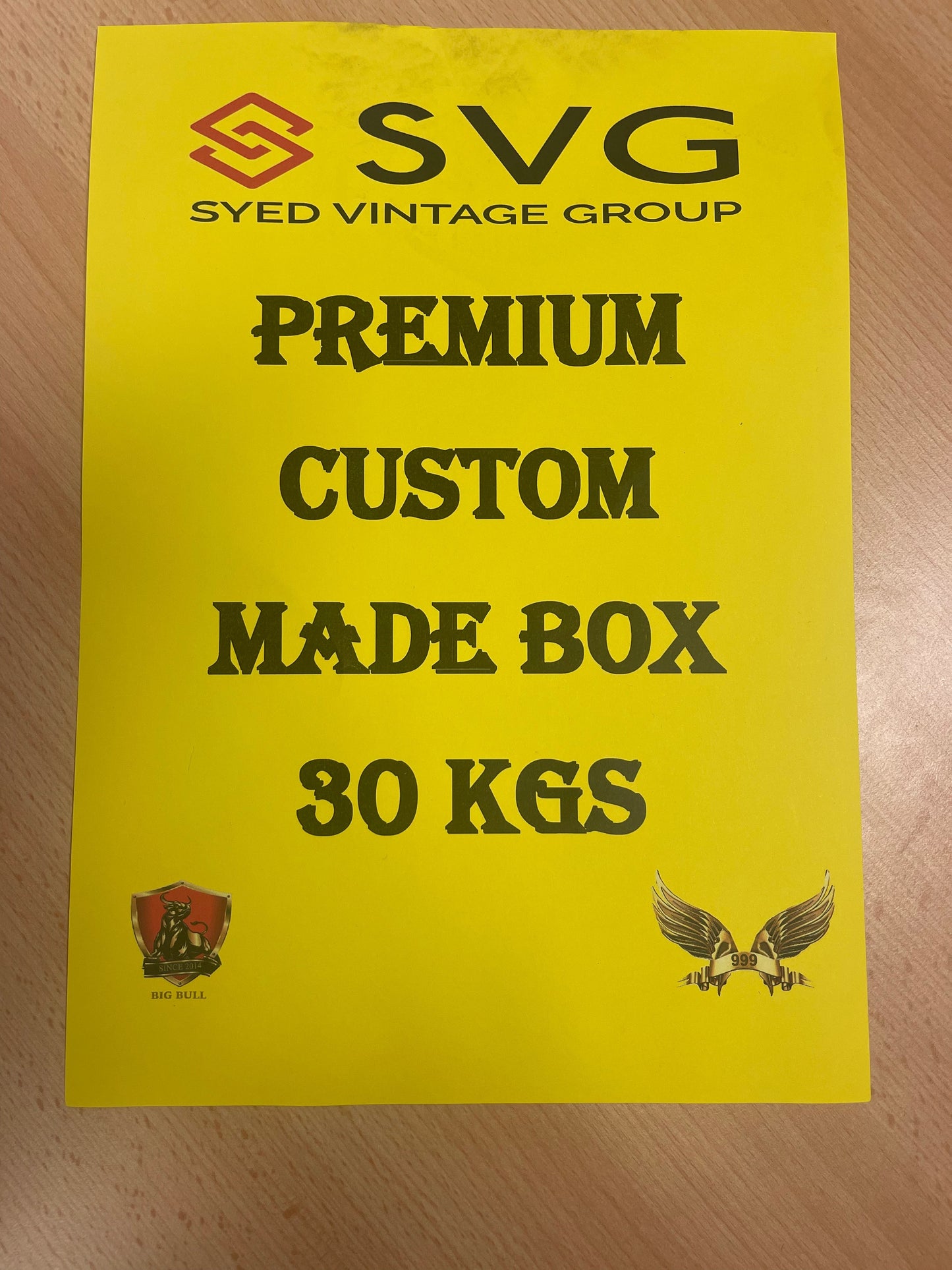 Custom Made Premium Box upto 28kg-30kg (svg06) Video Link in description