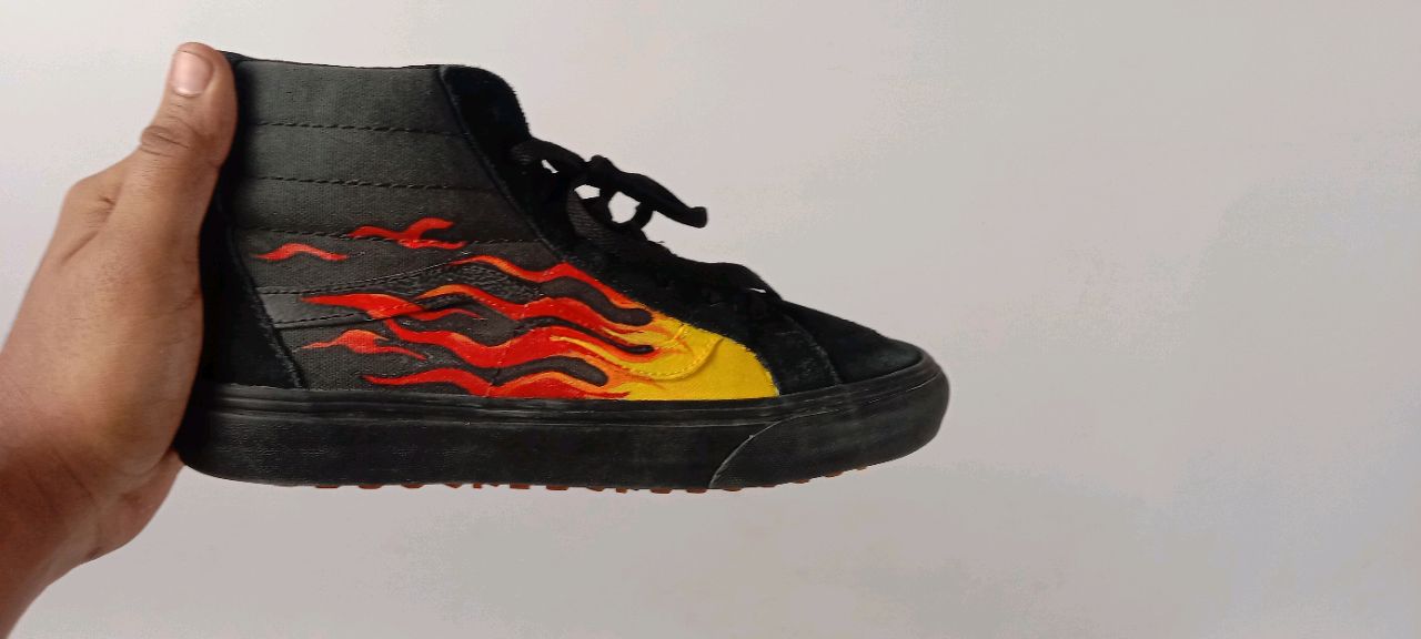 Custom Hand Painted Branded Sneakers- 10 pairs