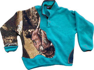 MEGA SALE - reworked Branded Sweatshirts with Darri- 50 pieces