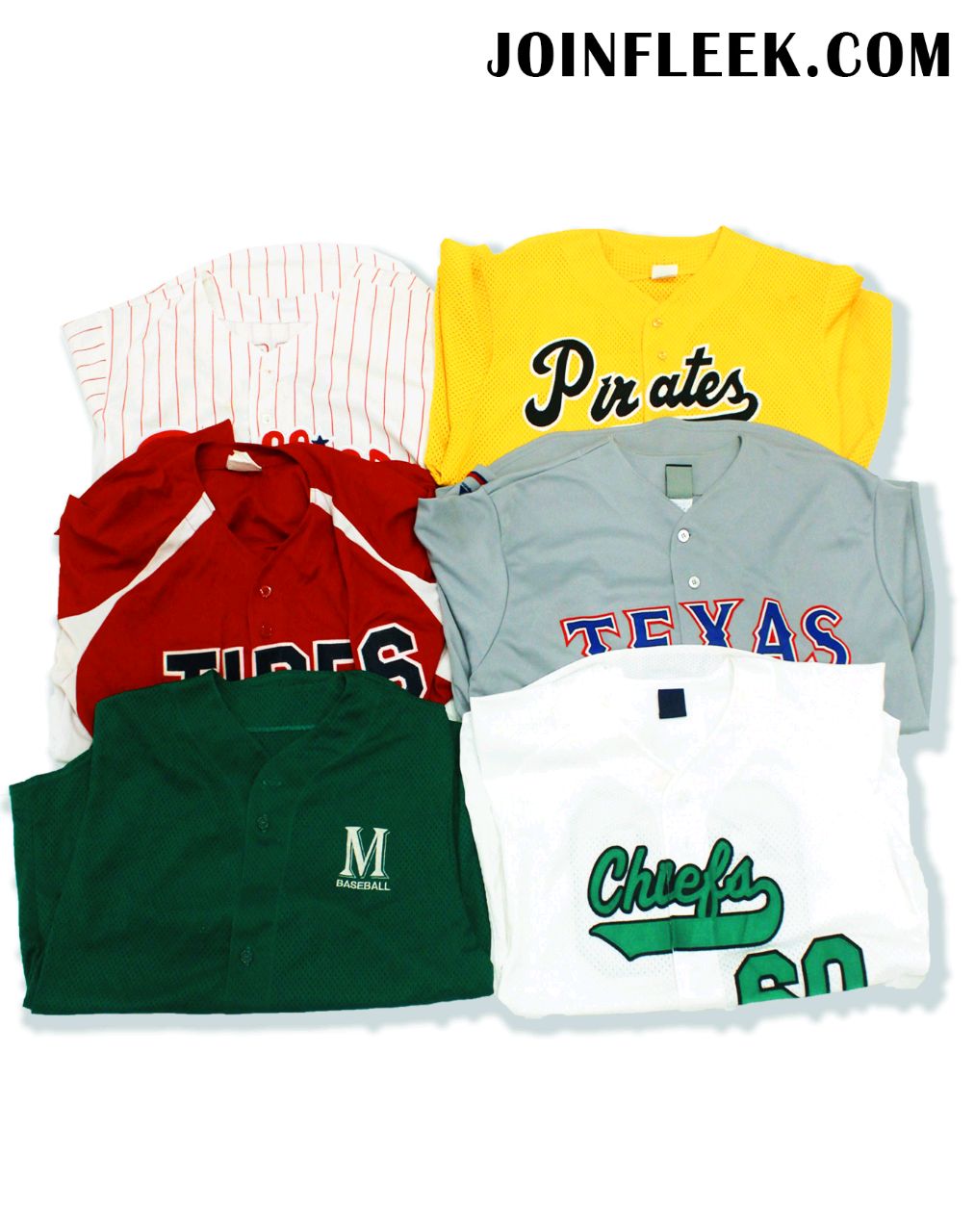 Base ball jersey-15 pieces bundle
