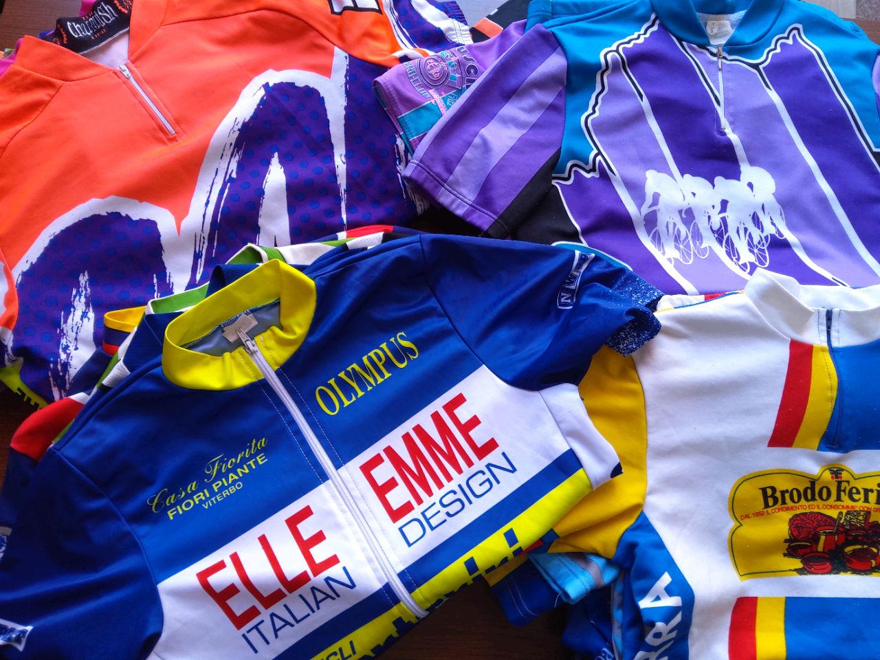Sport Cycling Vintage Jerseys  80s & 90s Quality Vintage Thick Cycle Clothes