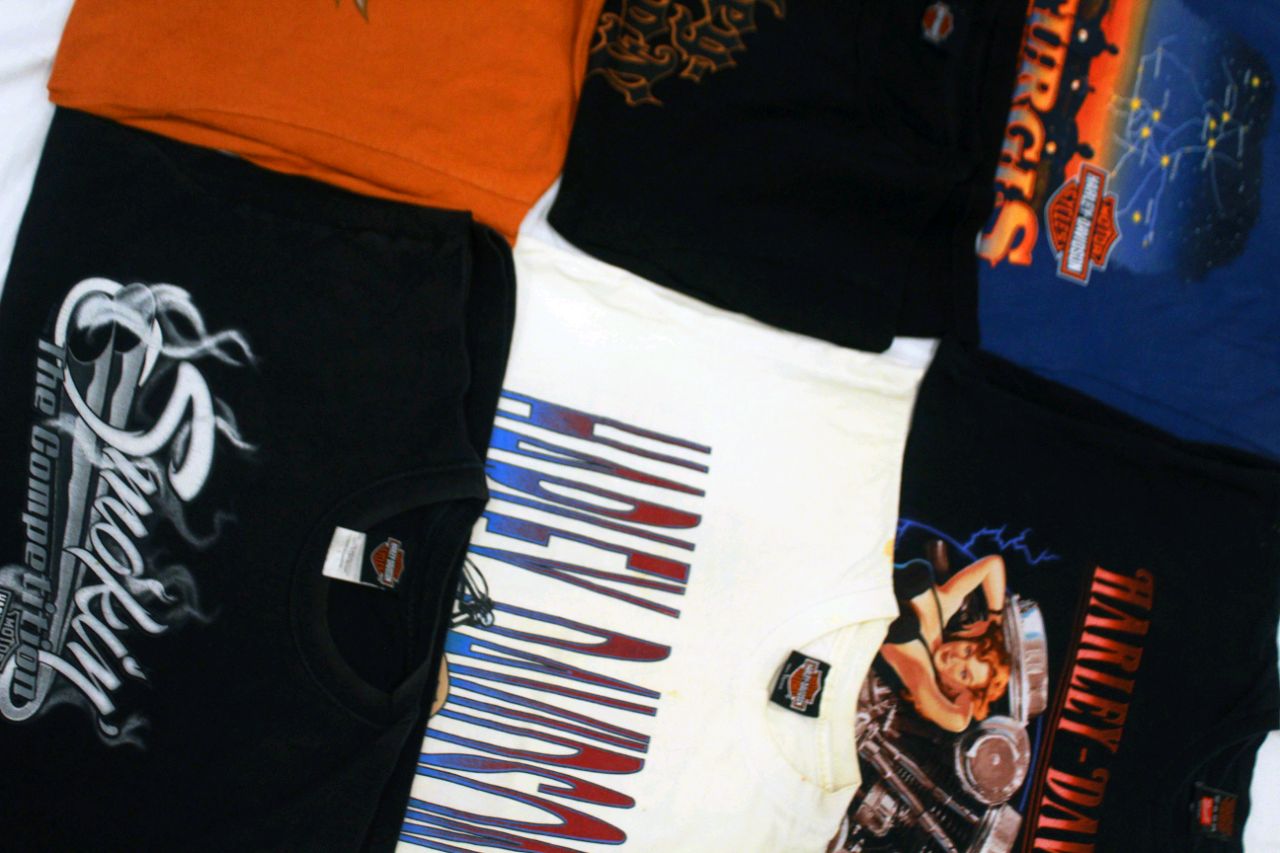 Harley Devidson T Shirt- 30 pieces bundle