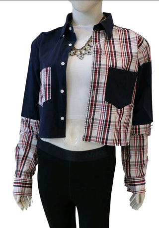 Reworked Shirt Cropped - 30 piece