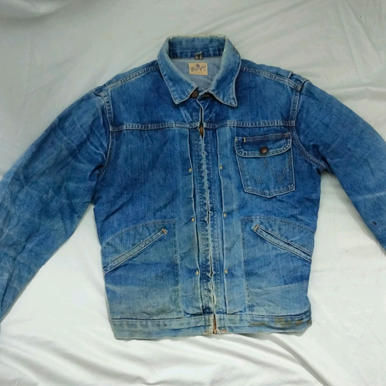 Wrangler Blue Bell Sanforized Jacket late 50's and early 60's RARE Denim