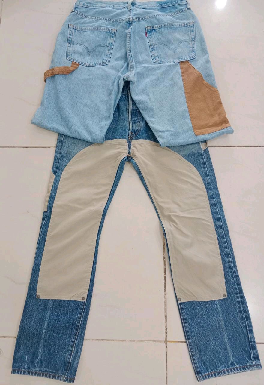 CR 176 - REWORKED LEVIS 501 CARPENTER PANT - 30 PIECE