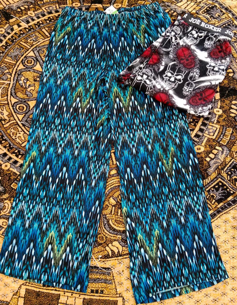 💥 SALE 50% Off - Y2k G2 Ladies flared printed trousers - 70 pieces..