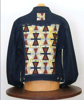 Reworked Ladies and Girls Denim Jackets made using Unbranded Denim Jackets, Style # CR215.