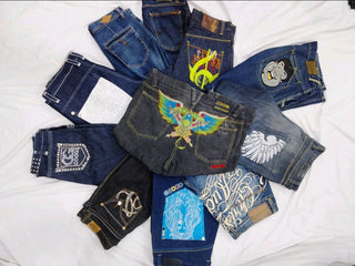 Designer Jeans (Ed hardy, coogi, nudie, FUBU) - 25 pieces