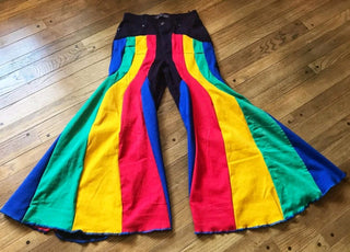 Reworked Ladies Denim Pants made using Ladies Levis Vintage Denim Pants, Style # CR288.
