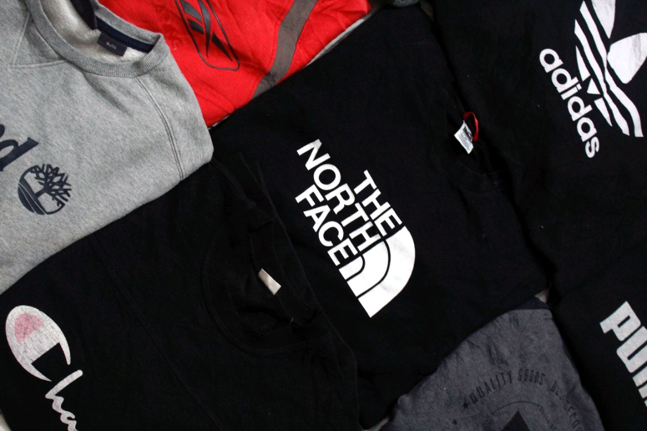 💥 Mixed Brand Printed Sweatshirt - 50 pieces Bundle 💥