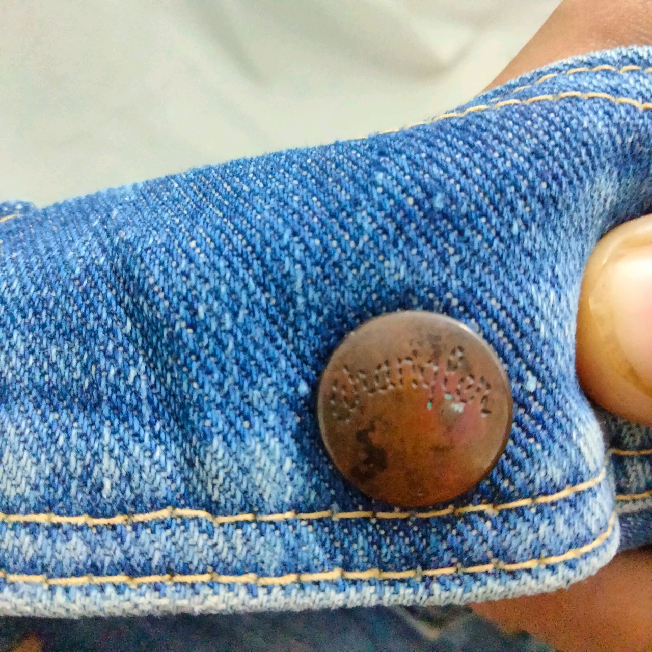 Wrangler Blue Bell Sanforized Jacket late 50's and early 60's RARE Denim
