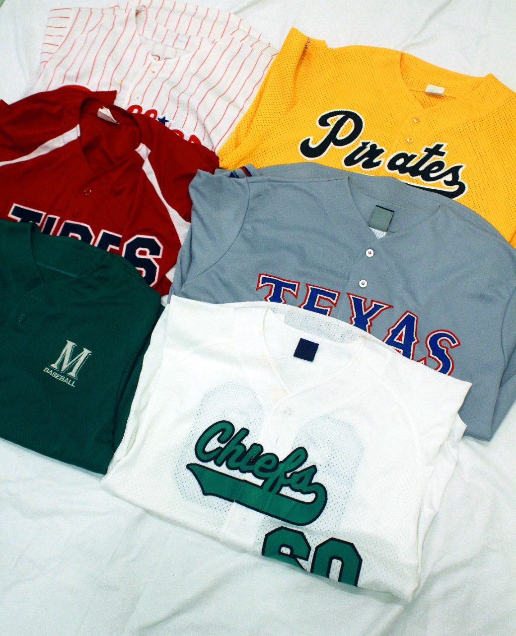 Base ball jersey-15 pieces bundle