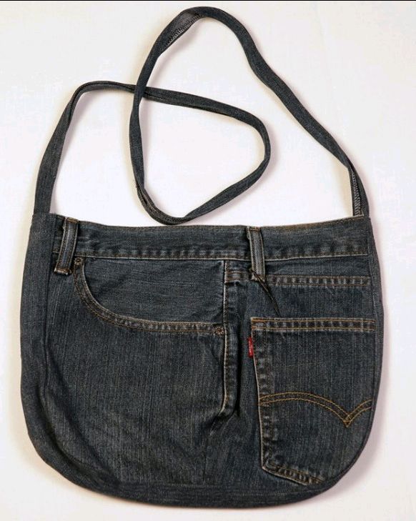 Ladies Rework Branded Denim Handbag - 30 piece