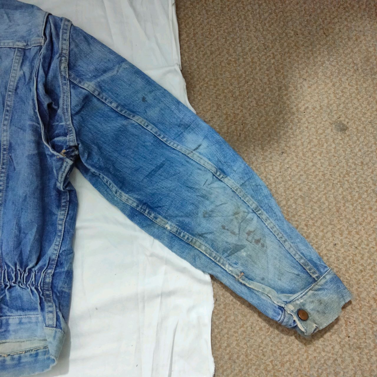 Wrangler Blue Bell Sanforized Jacket late 50's and early 60's RARE Denim