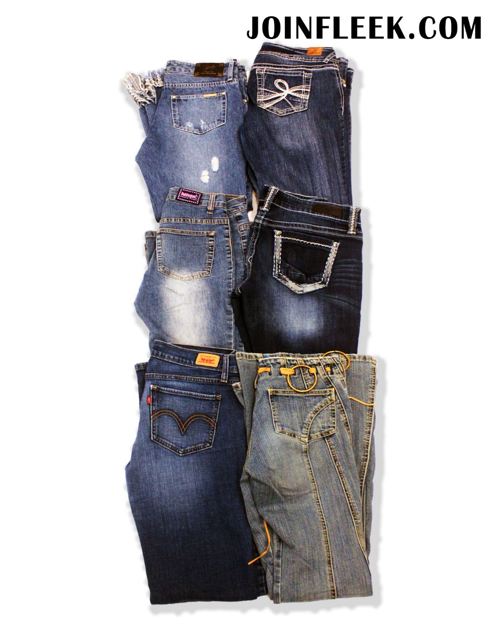 Y2K Ladies Jeans - 20 pieces bundle