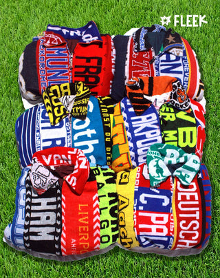 Rework football jacket from scarf 50 piece