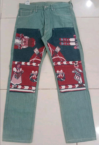 CR 183 - Levis 501 reworked Darri double knee - 15 piece