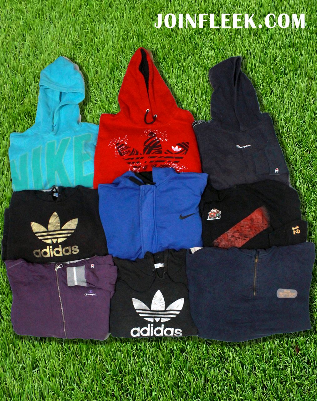 💥 Branded Printed Hoodies - 100 pieces Bundle 💥