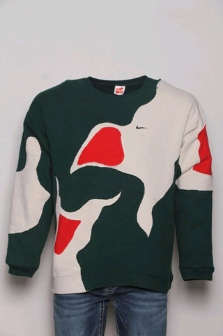 Reworked Sweat Shirts made using Nike, Puma, Fila, Under Armour, Champion and Other Vintage Sweat Shirts, Style # CR166