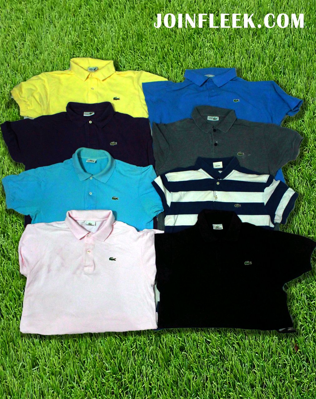 Lacoste T-shirt - 70 pieces Bundle