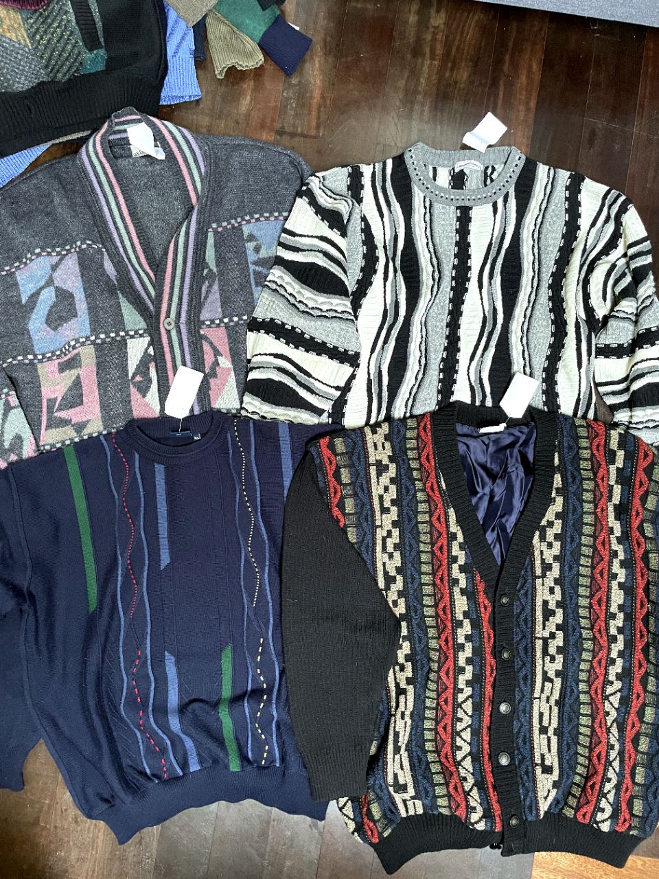 22 x Coogi Style Jumpers Sweaters Colorful