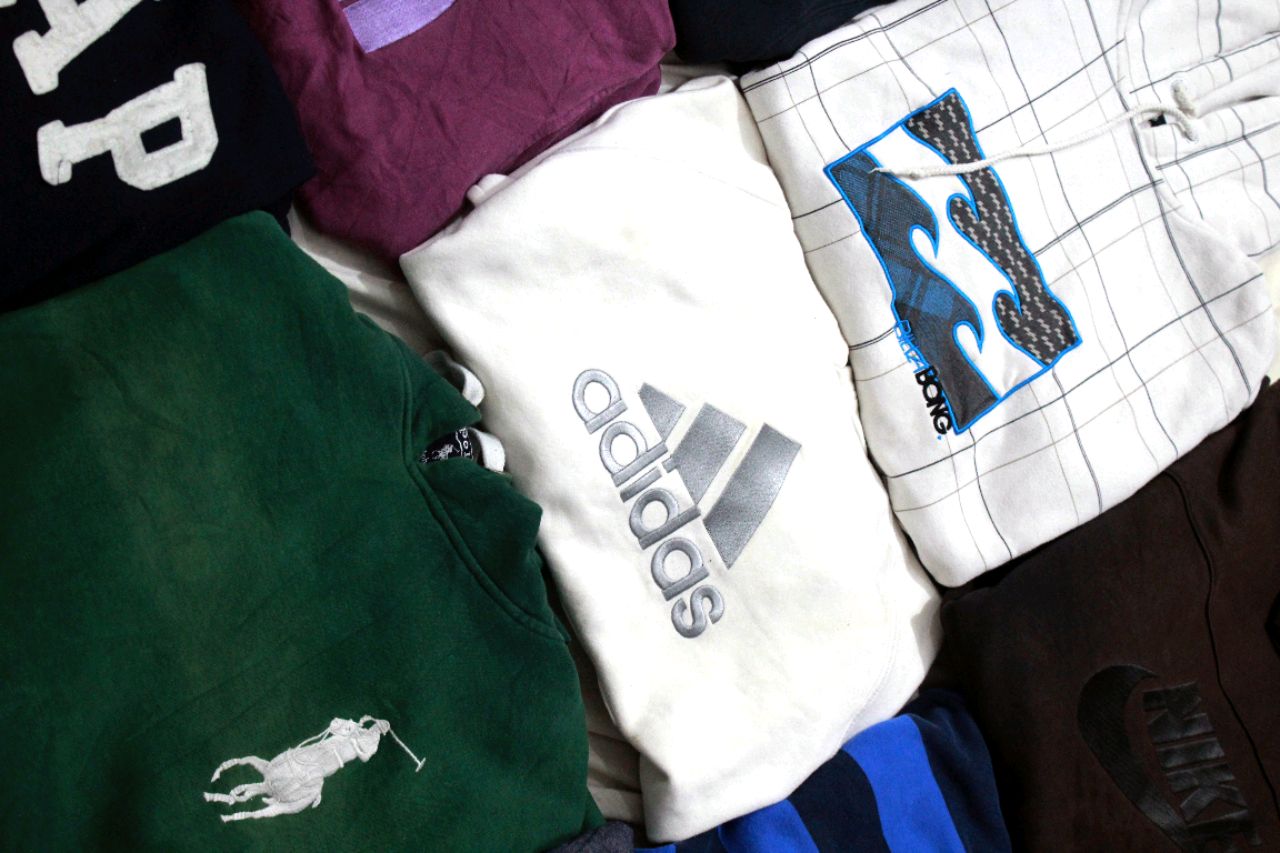 Mixed Branded Hoodies - 100 pieces Bundle