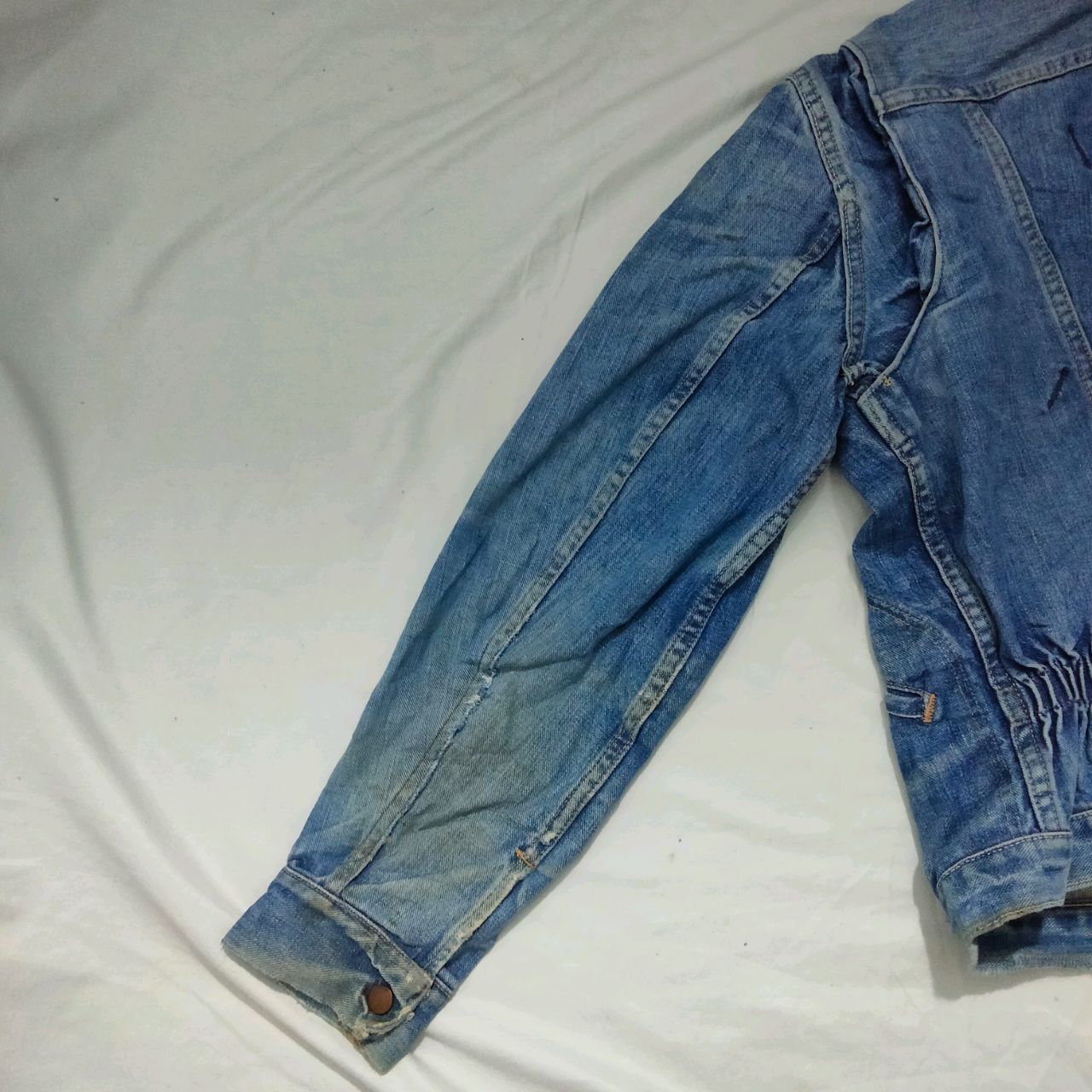 Wrangler Blue Bell Sanforized Jacket late 50's and early 60's RARE Denim