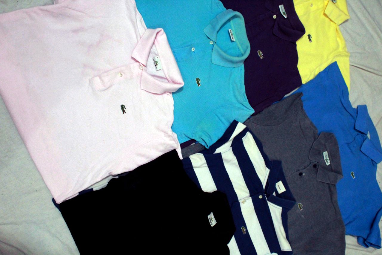 Lacoste T-shirt - 70 pieces Bundle